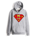 Superman Gray Hoodie