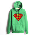 Superman Green Hoodie