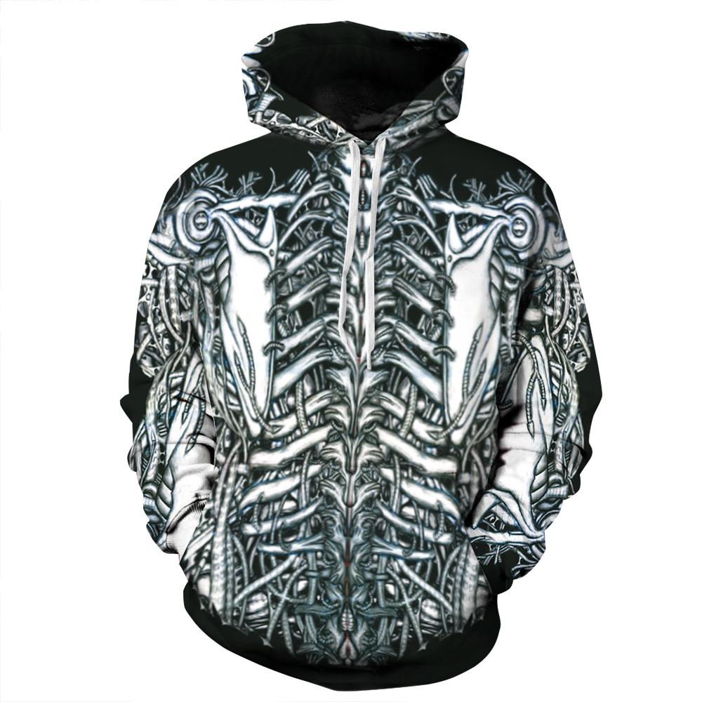 X Ray Skeleton Hoodie