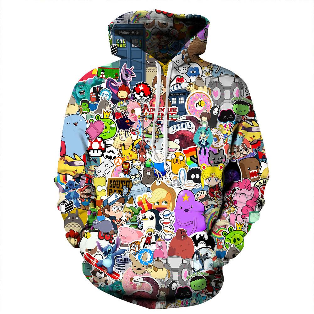 Anime Collage Hoodie