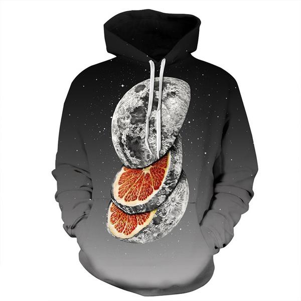 Unique Art Sliced Planet Grapefruit Surreal