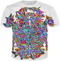 Neon Waffle Monster 12 T-Shirt