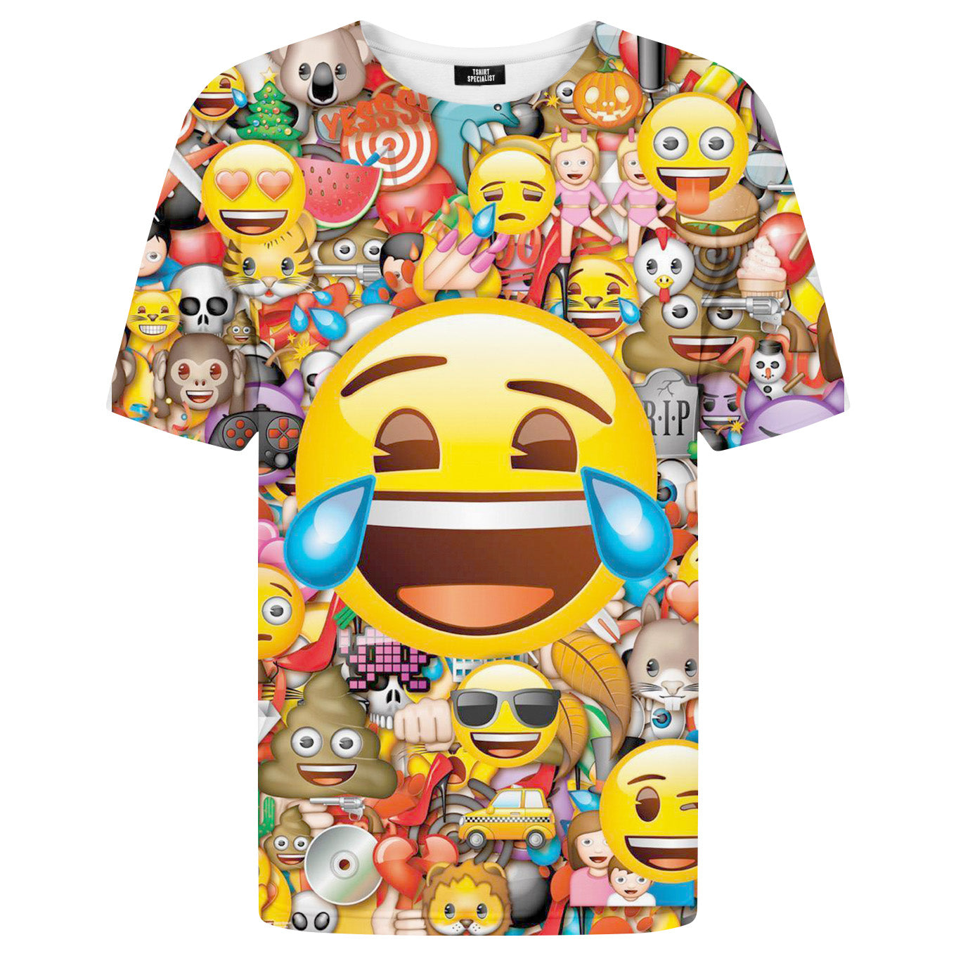 Emoticons Grid Library T-shirt
