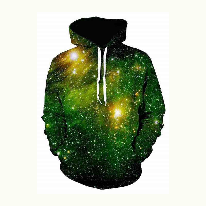 Green Galaxy Hoodie