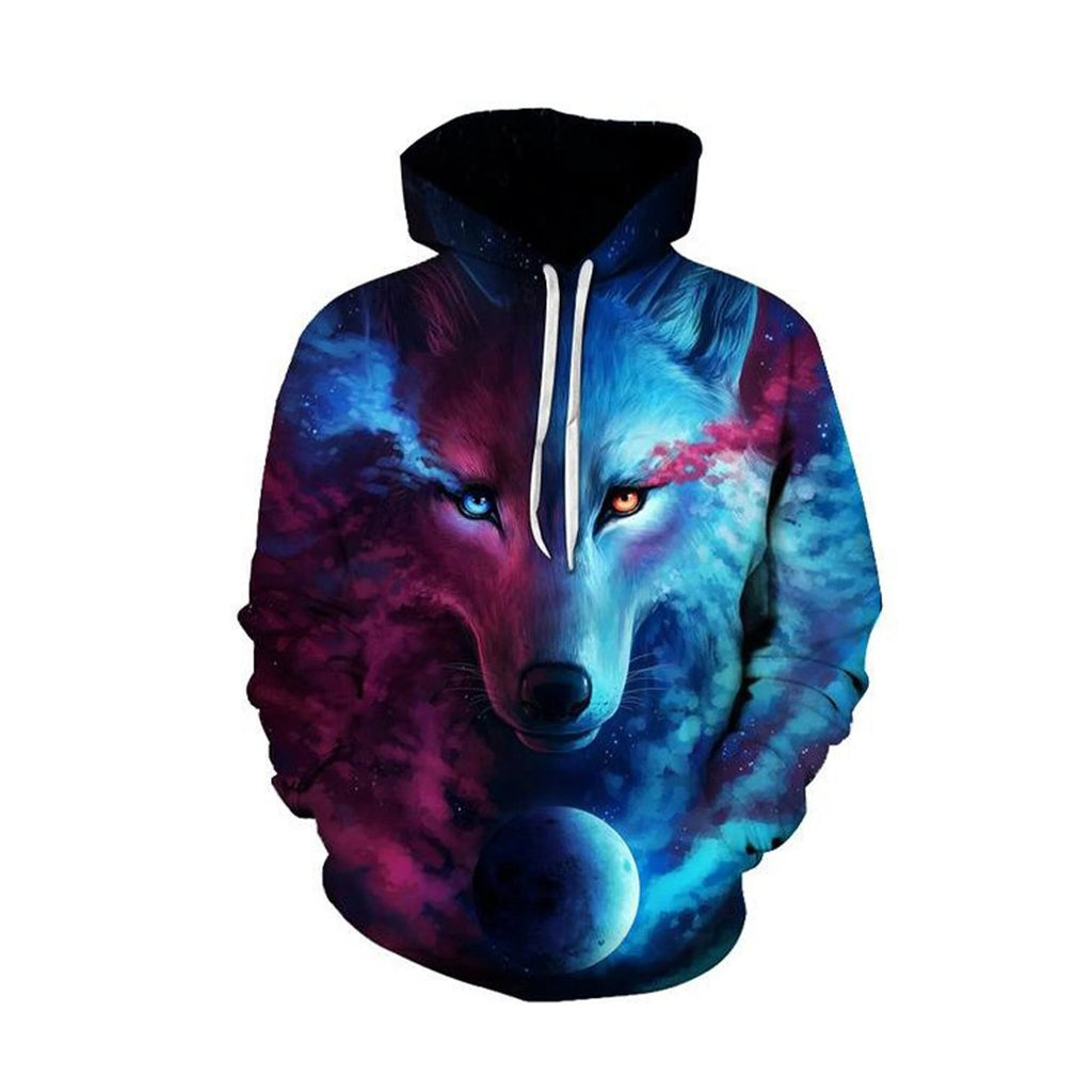 Moon Wolf Hoodie