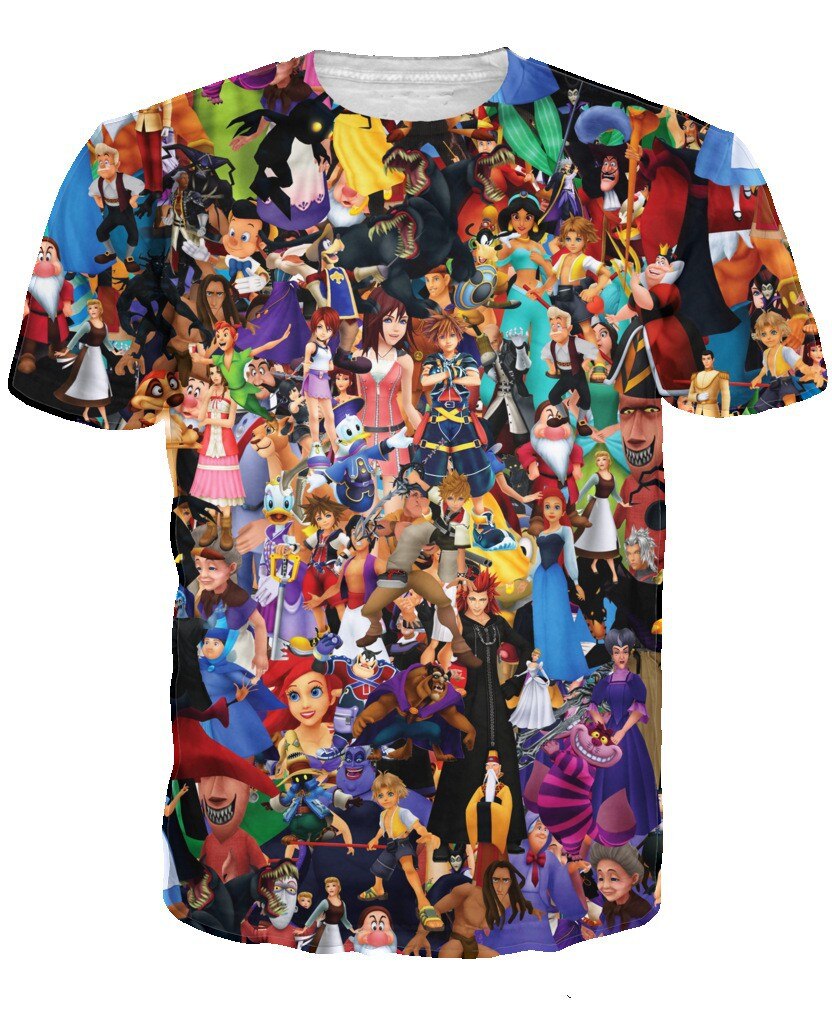 Kingdom Hearts Collage T-Shirt