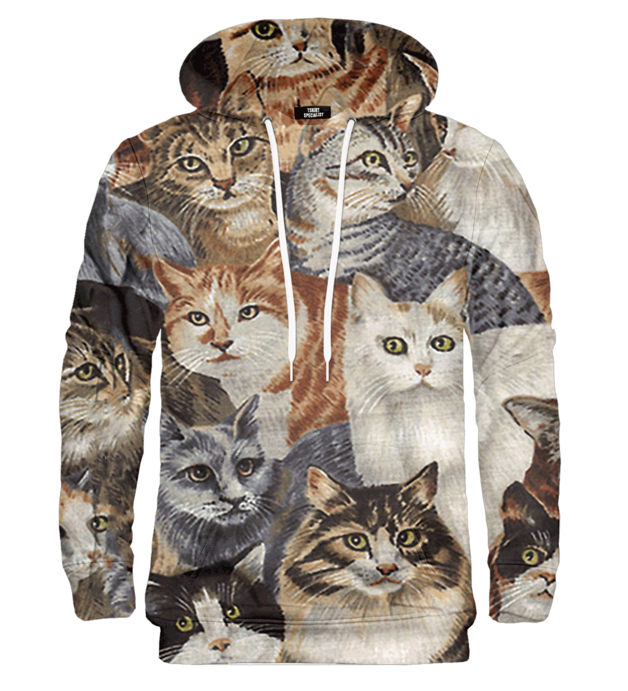 Too Many Cats Hoodie