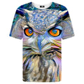 Owl Wisdom 3D Tshirt