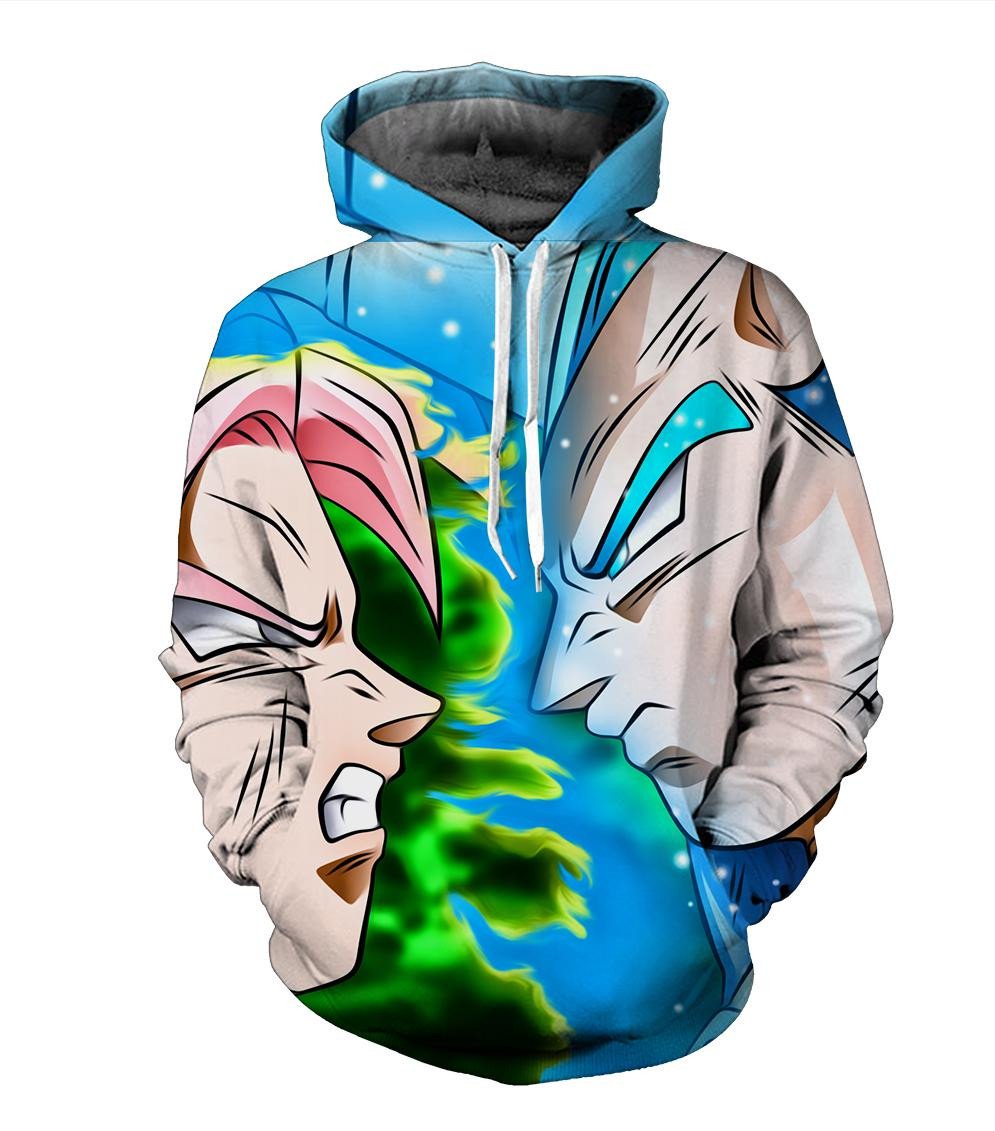 Black Goku VS Vegito Hoodie