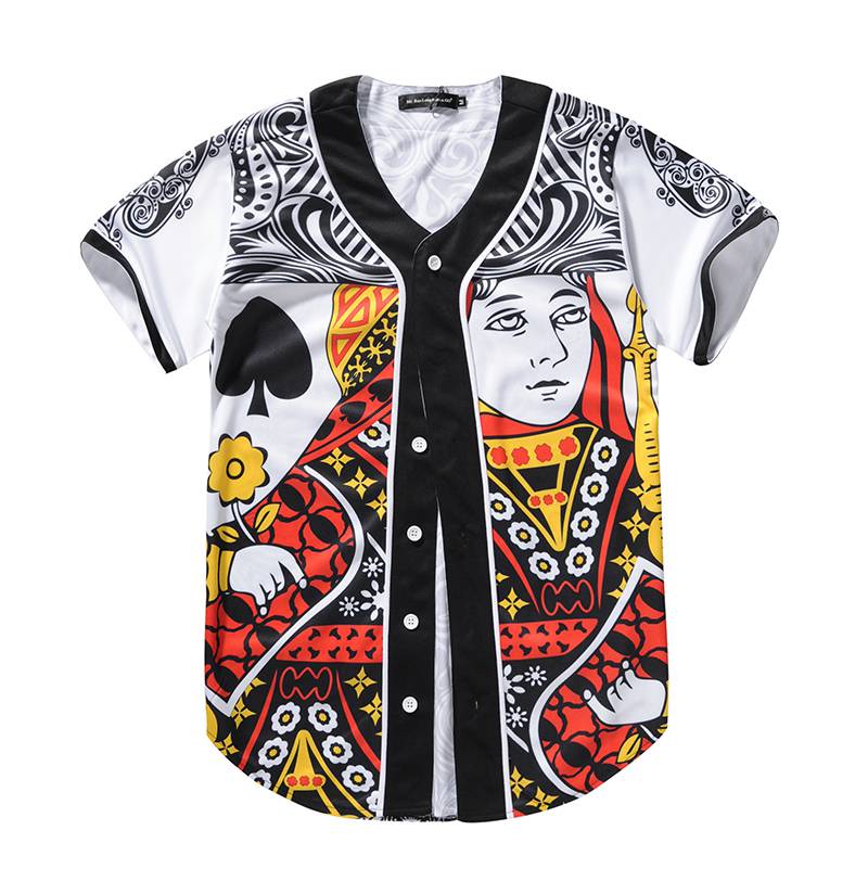 2017 Hipster Cartoon T shirt Men Women Unisex Hip Hop Short Sleeve 3D Printed Baseball Jersey1 4