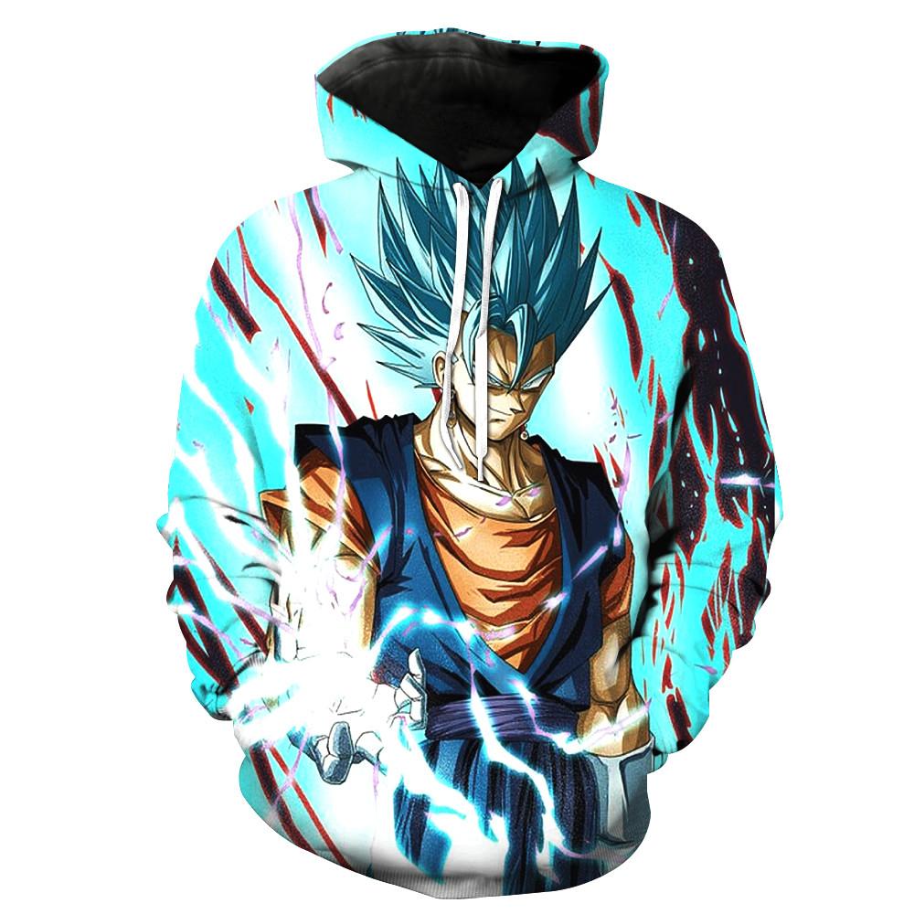 Vegito Blue Hoodie » TshirtSpecialist.com