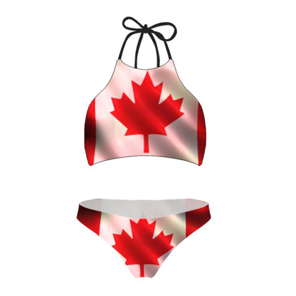 Canadian Flag Swimsuit » TshirtSpecialist.com