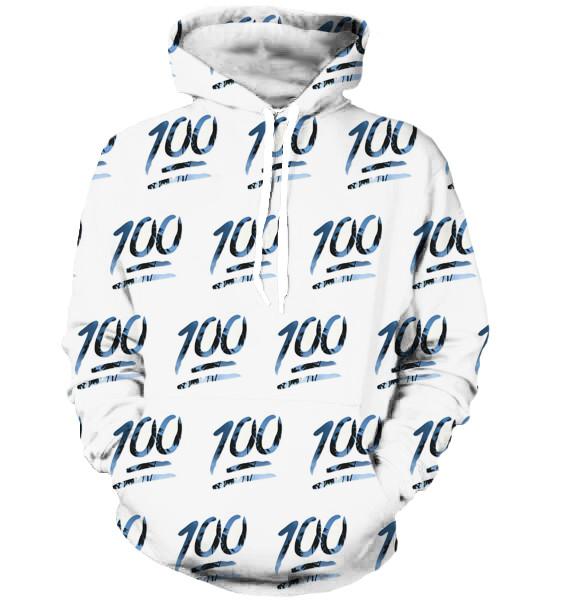 100 Emoji Hoodie » TshirtSpecialist.com